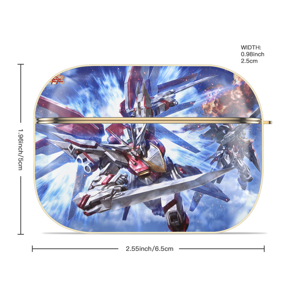 機動戦士ガンダム Mobile Suit Gundam 【AirPods Pro用】ハードシェル保護ケース｜耐衝撃・防指紋・カラビナ付き商品仕様