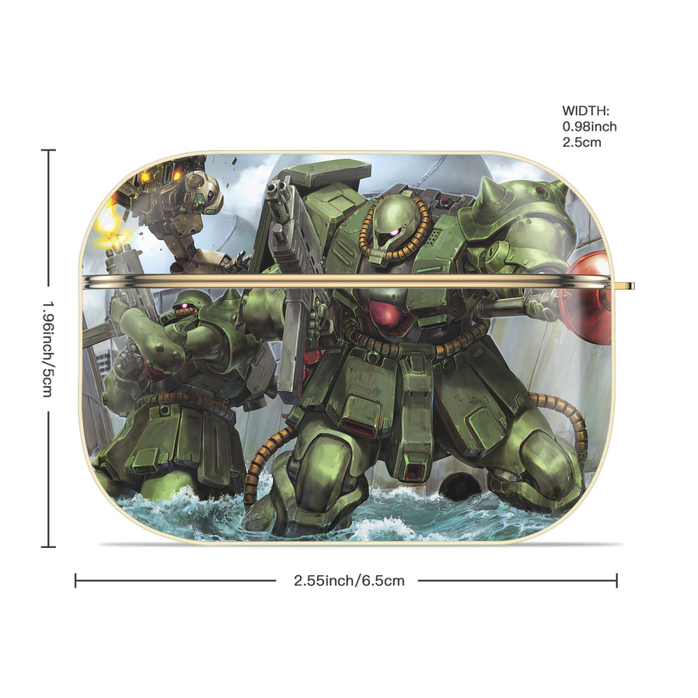 機動戦士ガンダム Mobile Suit Gundam 【AirPods Pro用】ハードシェル保護ケース｜耐衝撃・防指紋・カラビナ付き商品仕様