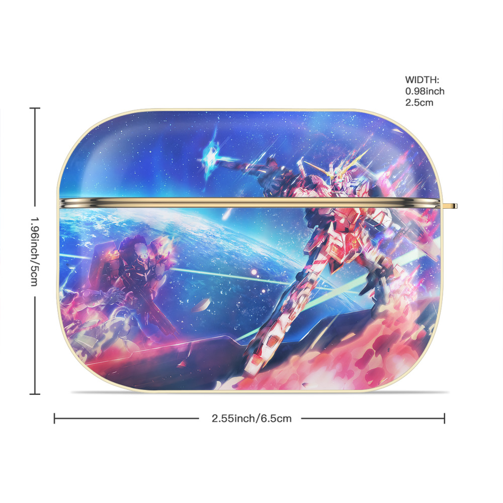 機動戦士ガンダム Mobile Suit Gundam 【AirPods Pro用】ハードシェル保護ケース｜耐衝撃・防指紋・カラビナ付き商品仕様