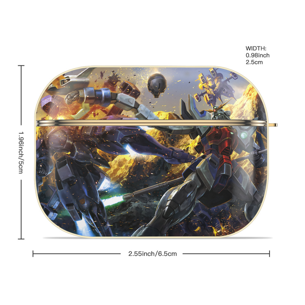 機動戦士ガンダム Mobile Suit Gundam 【AirPods Pro用】ハードシェル保護ケース｜耐衝撃・防指紋・カラビナ付き商品仕様