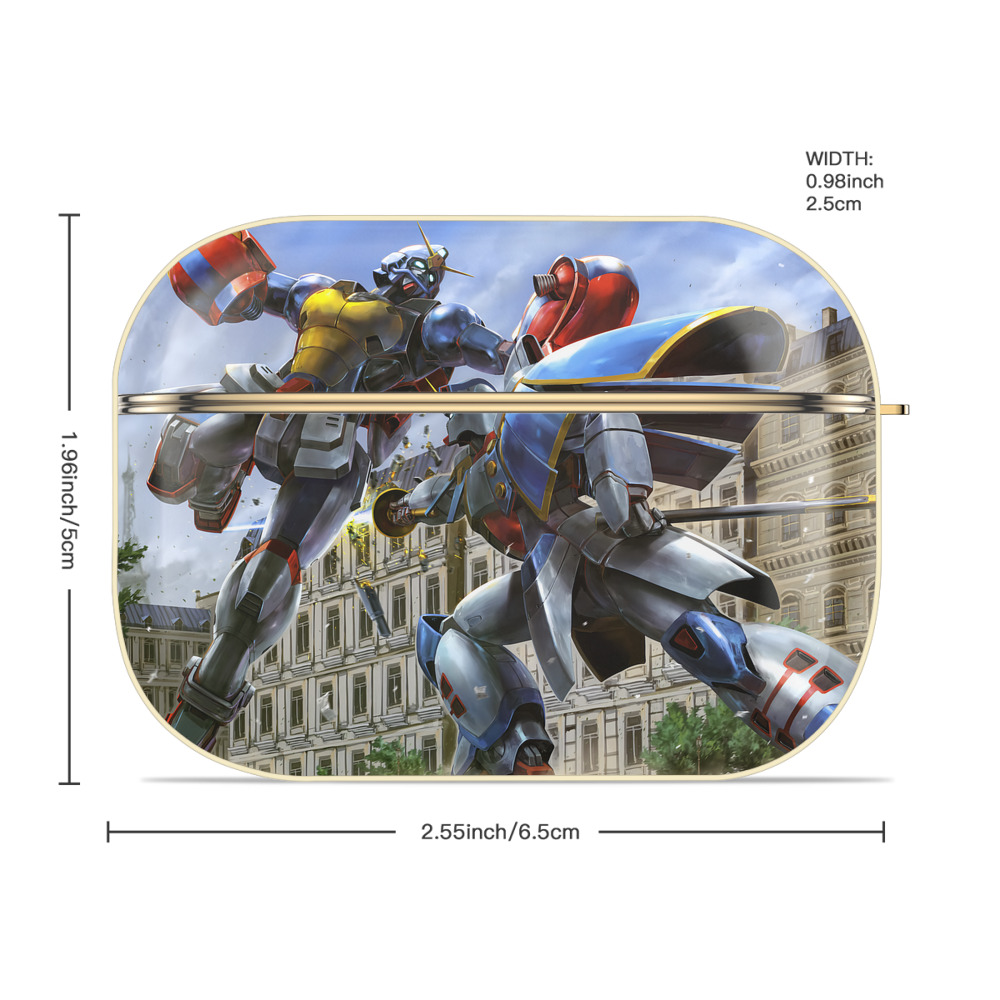 機動戦士ガンダム Mobile Suit Gundam 【AirPods Pro用】ハードシェル保護ケース｜耐衝撃・防指紋・カラビナ付き商品仕様