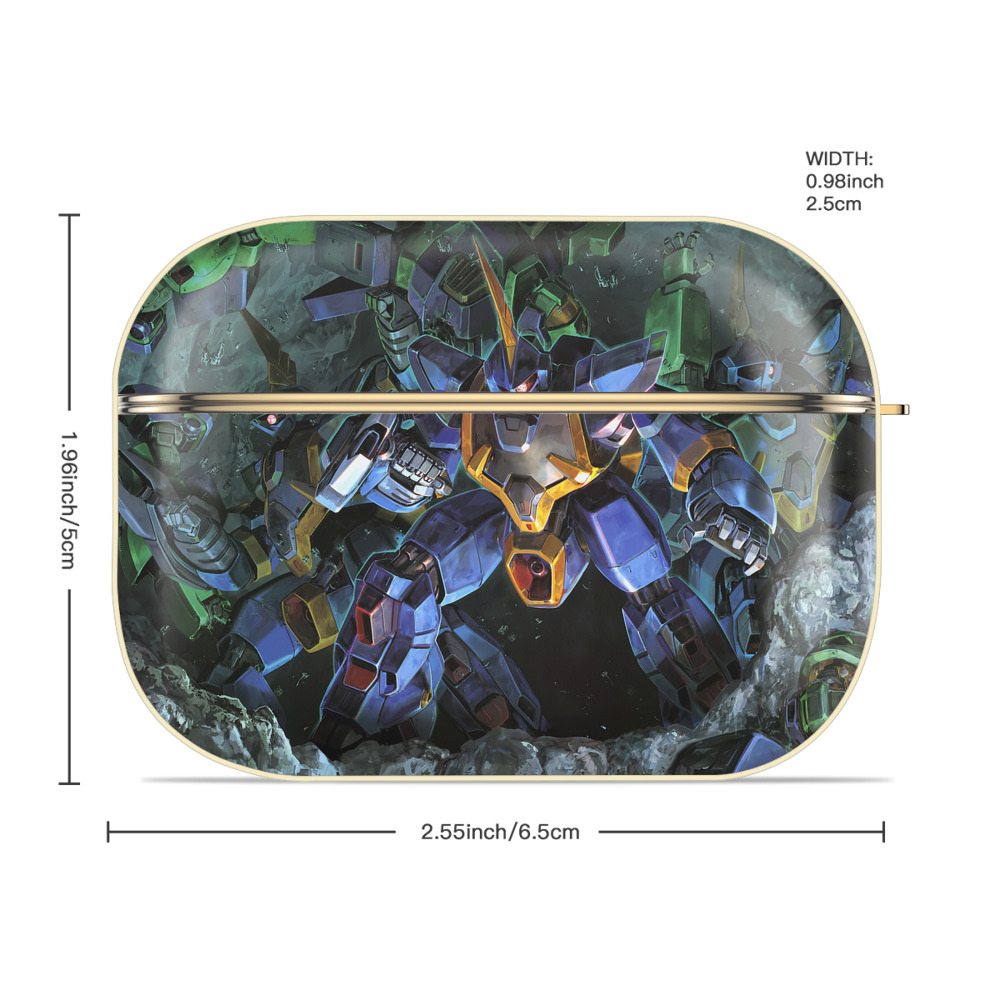 機動戦士ガンダム Mobile Suit Gundam 【AirPods Pro用】ハードシェル保護ケース｜耐衝撃・防指紋・カラビナ付き商品仕様