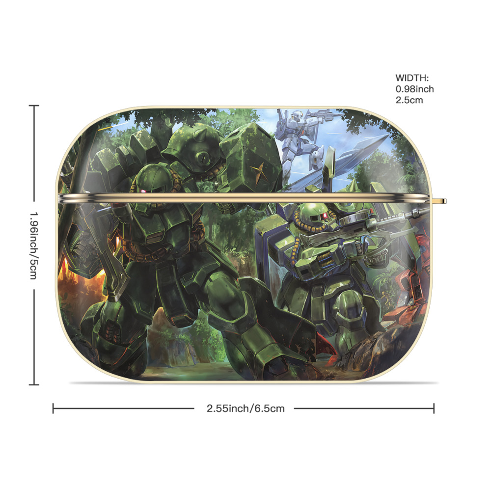 機動戦士ガンダム Mobile Suit Gundam 【AirPods Pro用】ハードシェル保護ケース｜耐衝撃・防指紋・カラビナ付き商品仕様