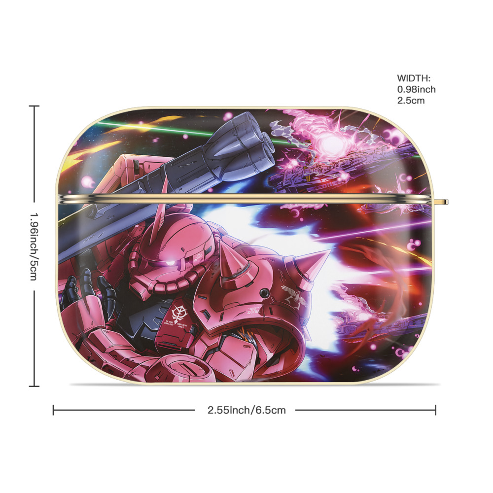 機動戦士ガンダム Mobile Suit Gundam 【AirPods Pro用】ハードシェル保護ケース｜耐衝撃・防指紋・カラビナ付き商品仕様