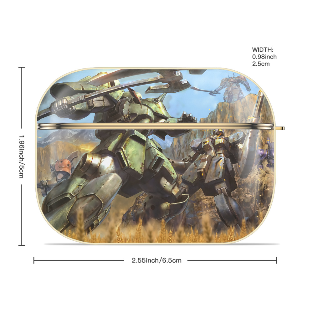 機動戦士ガンダム Mobile Suit Gundam 【AirPods Pro用】ハードシェル保護ケース｜耐衝撃・防指紋・カラビナ付き商品仕様