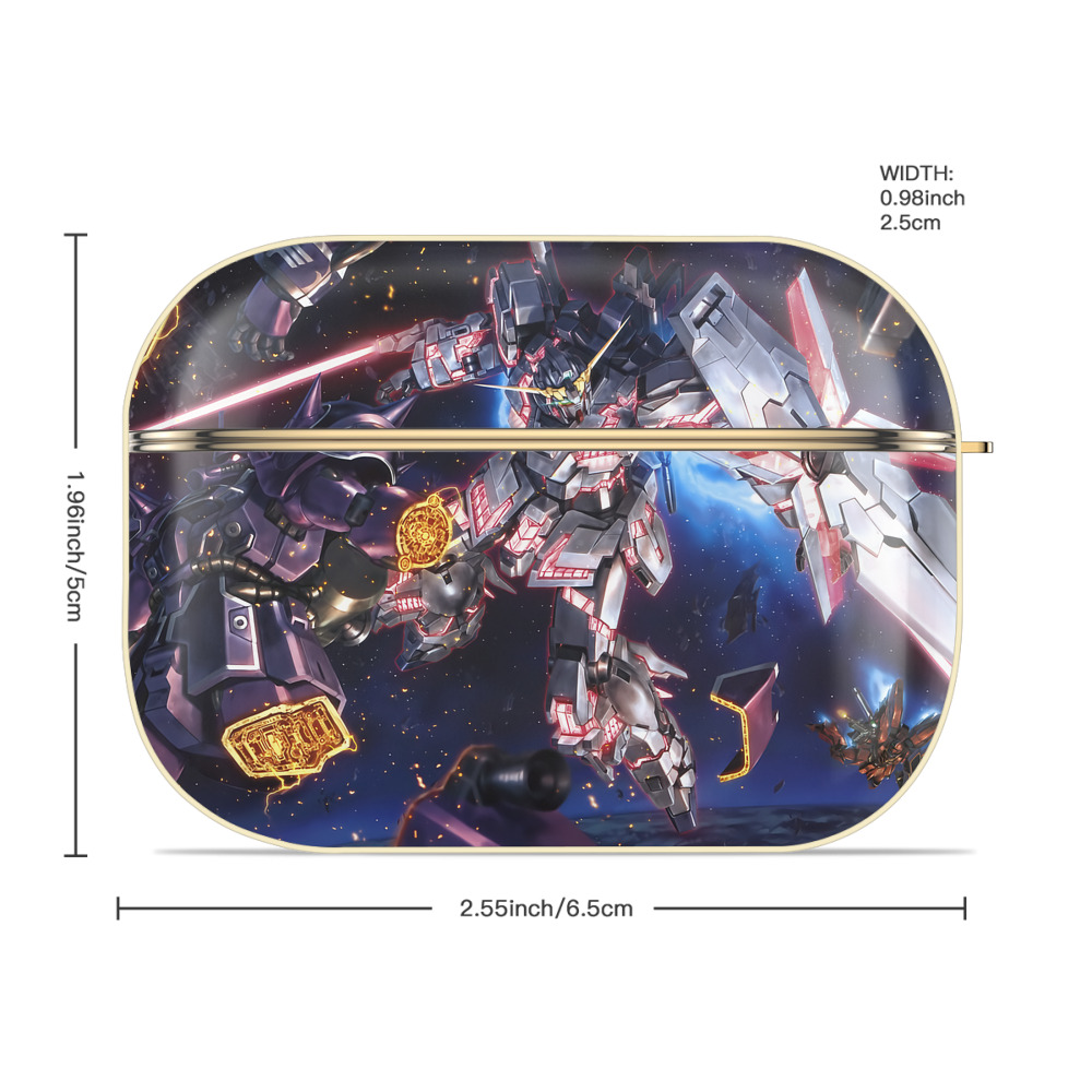 機動戦士ガンダム Mobile Suit Gundam 【AirPods Pro用】ハードシェル保護ケース｜耐衝撃・防指紋・カラビナ付き商品仕様