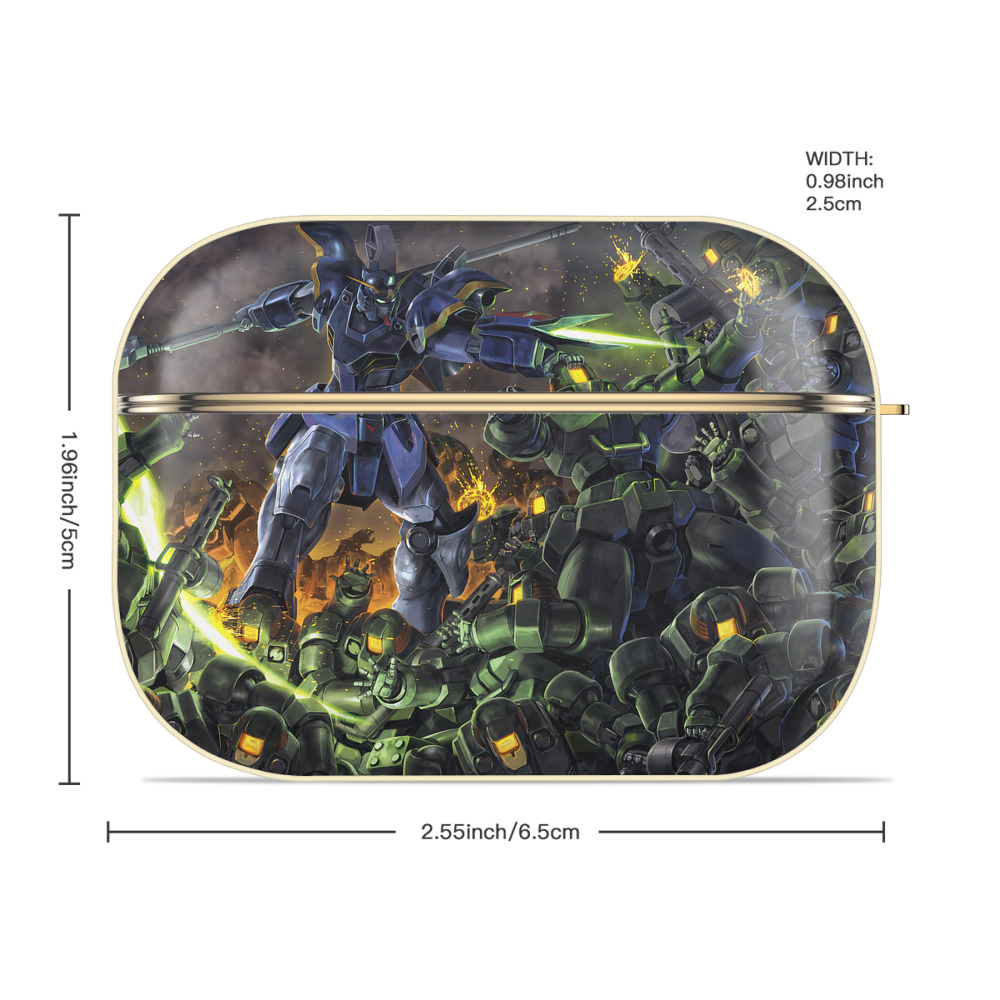機動戦士ガンダム Mobile Suit Gundam 【AirPods Pro用】ハードシェル保護ケース｜耐衝撃・防指紋・カラビナ付き商品仕様