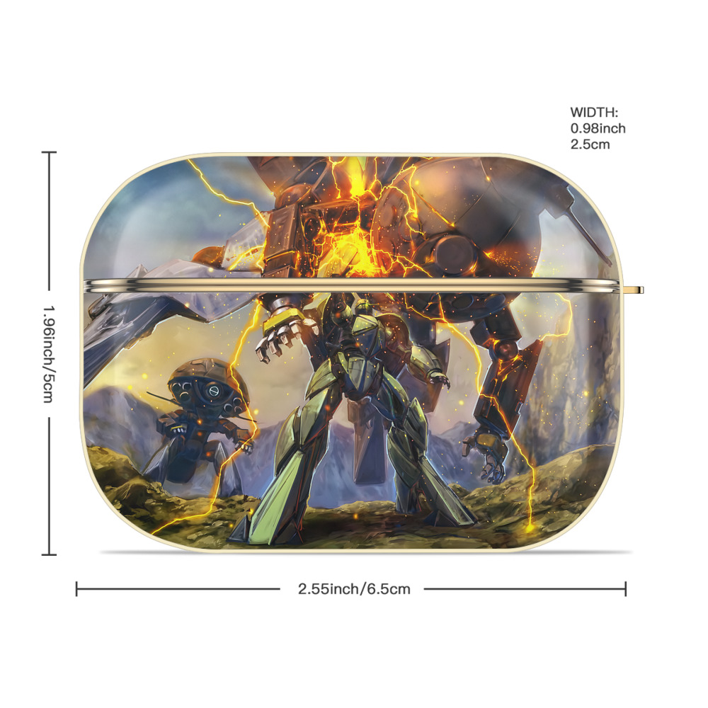 機動戦士ガンダム Mobile Suit Gundam 【AirPods Pro用】ハードシェル保護ケース｜耐衝撃・防指紋・カラビナ付き商品仕様