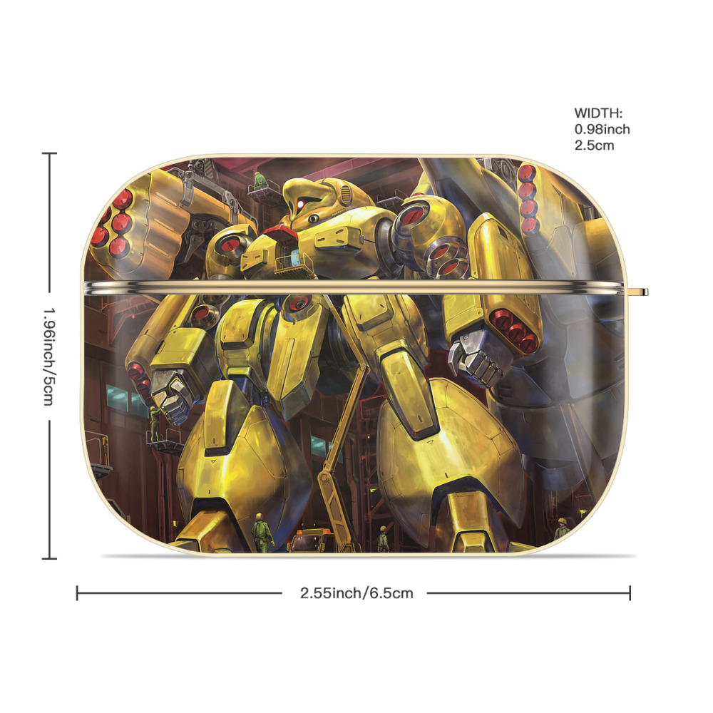機動戦士ガンダム Mobile Suit Gundam 【AirPods Pro用】ハードシェル保護ケース｜耐衝撃・防指紋・カラビナ付き商品仕様