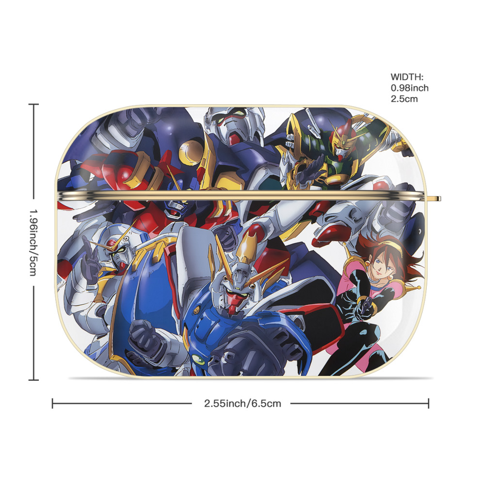 機動戦士ガンダム Mobile Suit Gundam 【AirPods Pro用】ハードシェル保護ケース｜耐衝撃・防指紋・カラビナ付き商品仕様