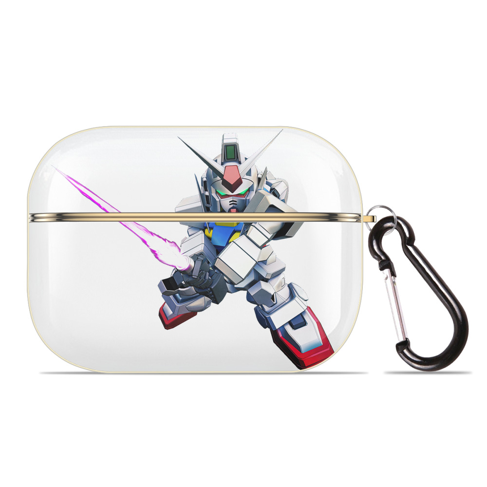 （画像用） 機動戦士ガンダム Mobile Suit Gundam 【AirPods Pro用】ハードシェル保護ケース｜耐衝撃・防指紋・カラビナ付き商品仕様