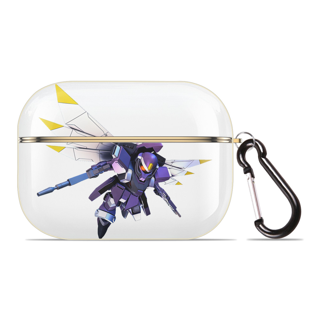 （画像用） 機動戦士ガンダム Mobile Suit Gundam 【AirPods Pro用】ハードシェル保護ケース｜耐衝撃・防指紋・カラビナ付き商品仕様