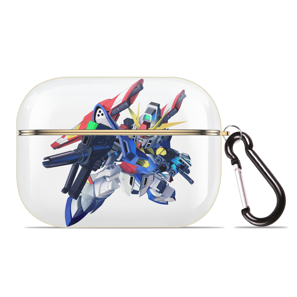 （画像用） 機動戦士ガンダム Mobile Suit Gundam 【AirPods Pro用】ハードシェル保護ケース｜耐衝撃・防指紋・カラビナ付き商品仕様