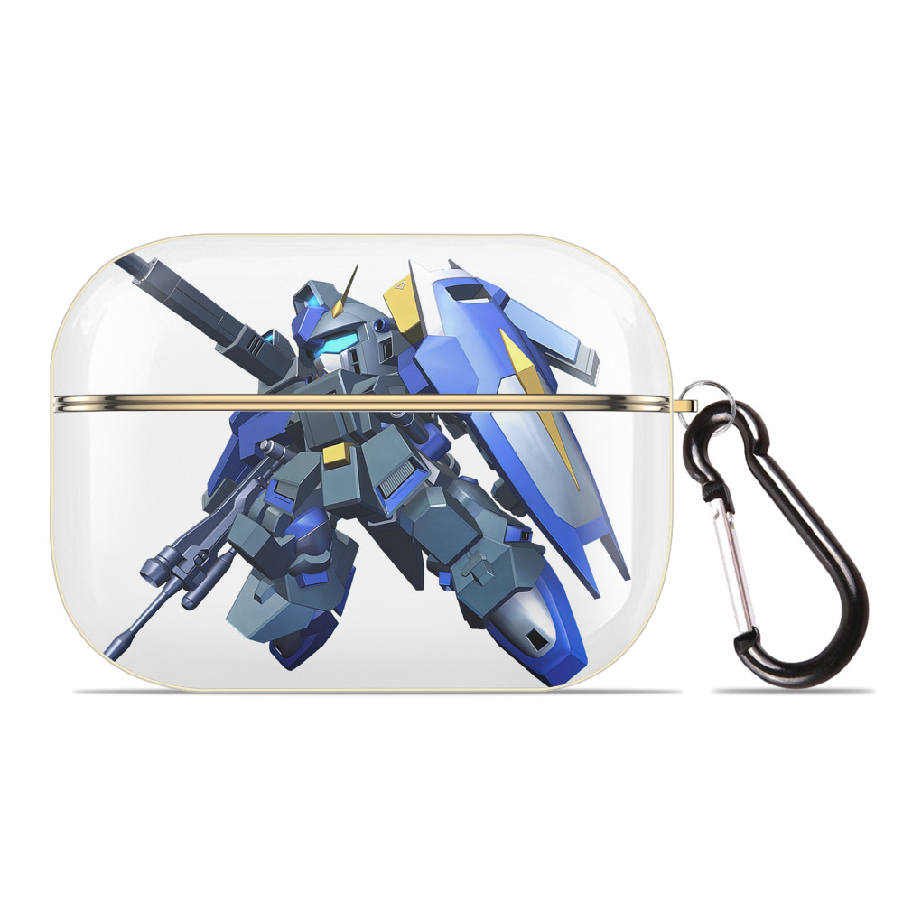 （画像用） 機動戦士ガンダム Mobile Suit Gundam 【AirPods Pro用】ハードシェル保護ケース｜耐衝撃・防指紋・カラビナ付き商品仕様