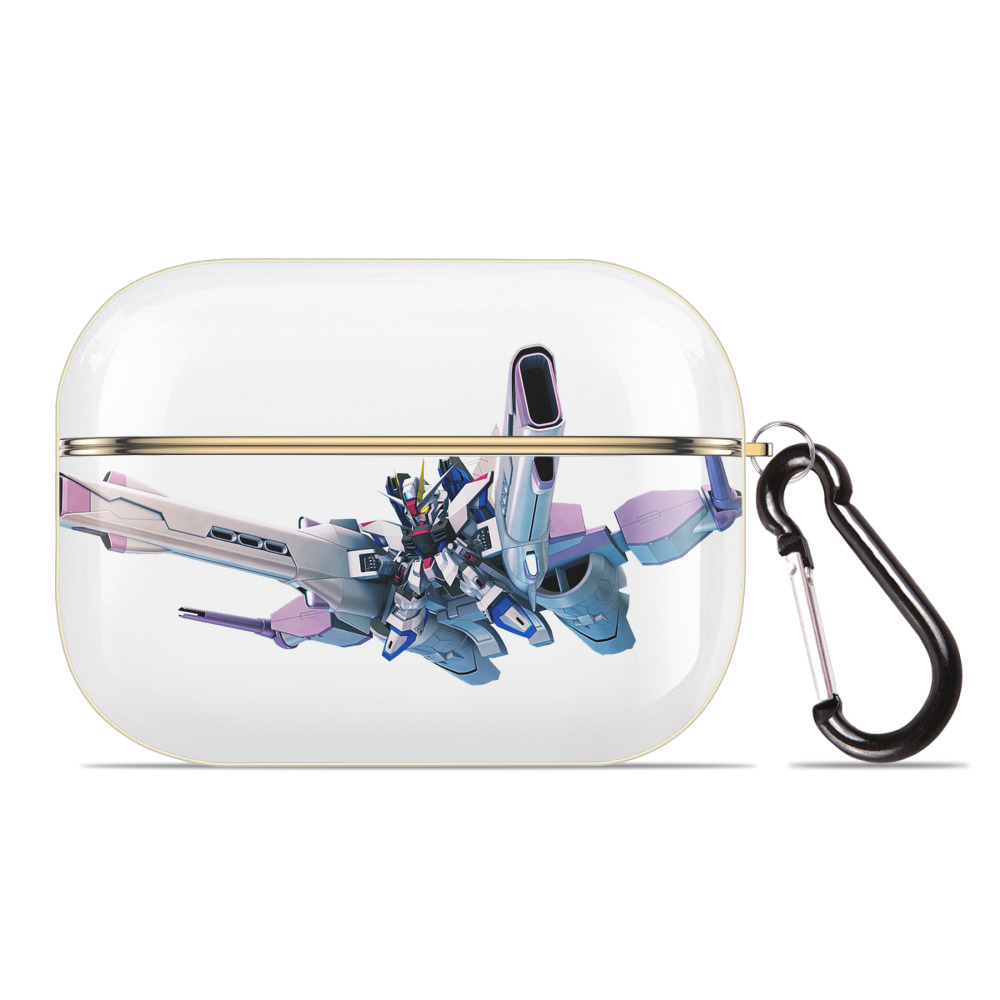 （画像用） 機動戦士ガンダム Mobile Suit Gundam 【AirPods Pro用】ハードシェル保護ケース｜耐衝撃・防指紋・カラビナ付き商品仕様