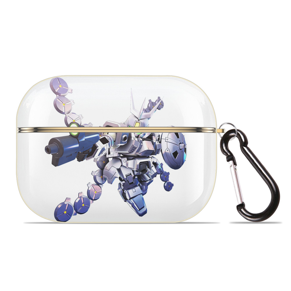 （画像用） 機動戦士ガンダム Mobile Suit Gundam 【AirPods Pro用】ハードシェル保護ケース｜耐衝撃・防指紋・カラビナ付き商品仕様