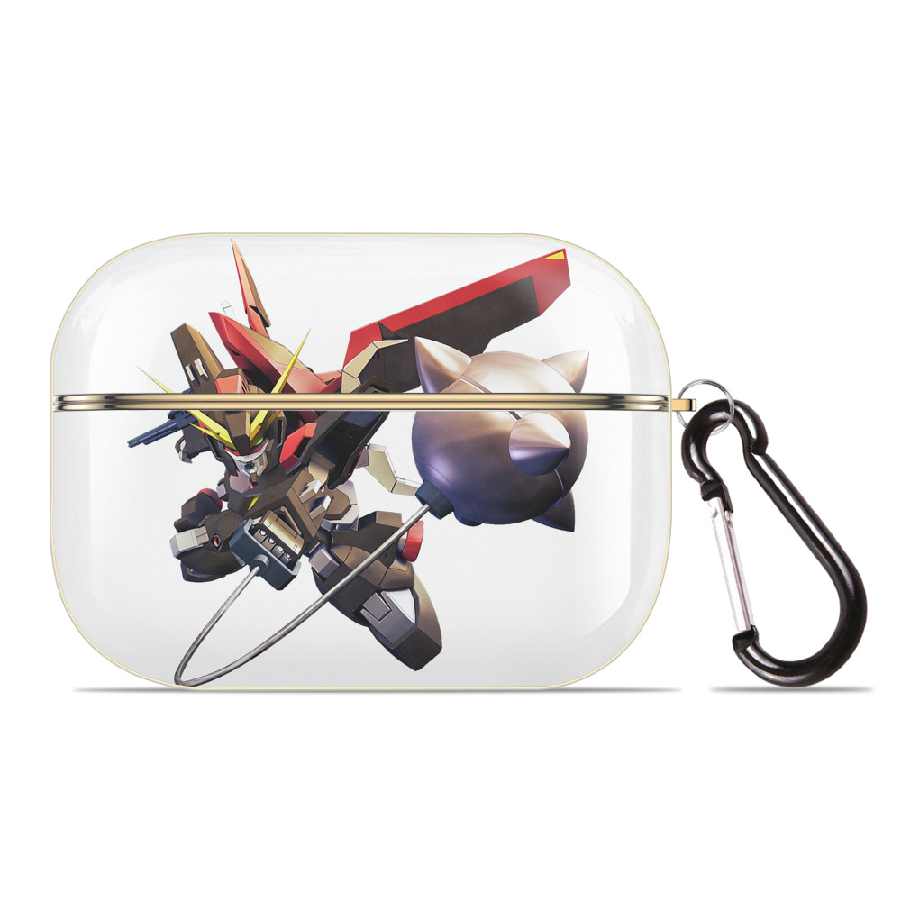 （画像用） 機動戦士ガンダム Mobile Suit Gundam 【AirPods Pro用】ハードシェル保護ケース｜耐衝撃・防指紋・カラビナ付き商品仕様