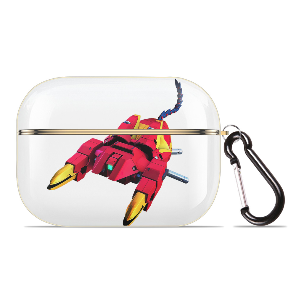 （画像用） 機動戦士ガンダム Mobile Suit Gundam 【AirPods Pro用】ハードシェル保護ケース｜耐衝撃・防指紋・カラビナ付き商品仕様