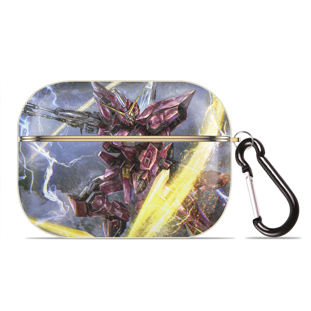 （画像用） 機動戦士ガンダム Mobile Suit Gundam 【AirPods Pro用】ハードシェル保護ケース｜耐衝撃・防指紋・カラビナ付き商品仕様