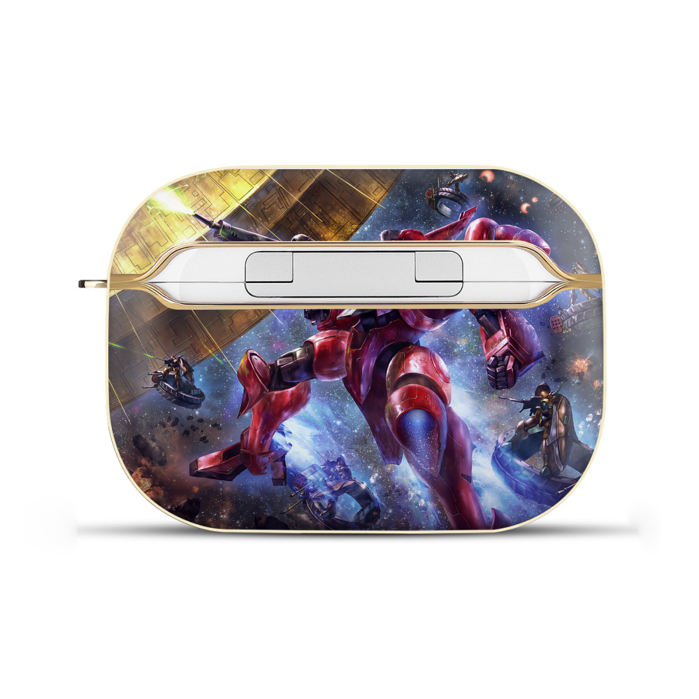 （画像用） 機動戦士ガンダム Mobile Suit Gundam 【AirPods Pro用】ハードシェル保護ケース｜耐衝撃・防指紋・カラビナ付き商品仕様