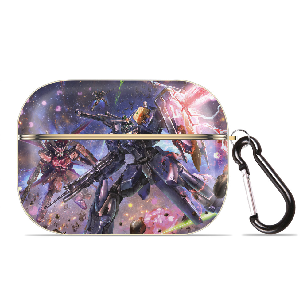 （画像用） 機動戦士ガンダム Mobile Suit Gundam 【AirPods Pro用】ハードシェル保護ケース｜耐衝撃・防指紋・カラビナ付き商品仕様
