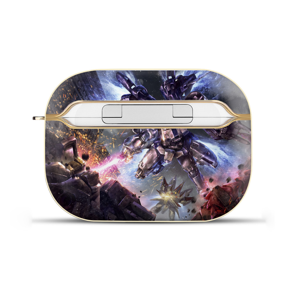 （画像用） 機動戦士ガンダム Mobile Suit Gundam 【AirPods Pro用】ハードシェル保護ケース｜耐衝撃・防指紋・カラビナ付き商品仕様