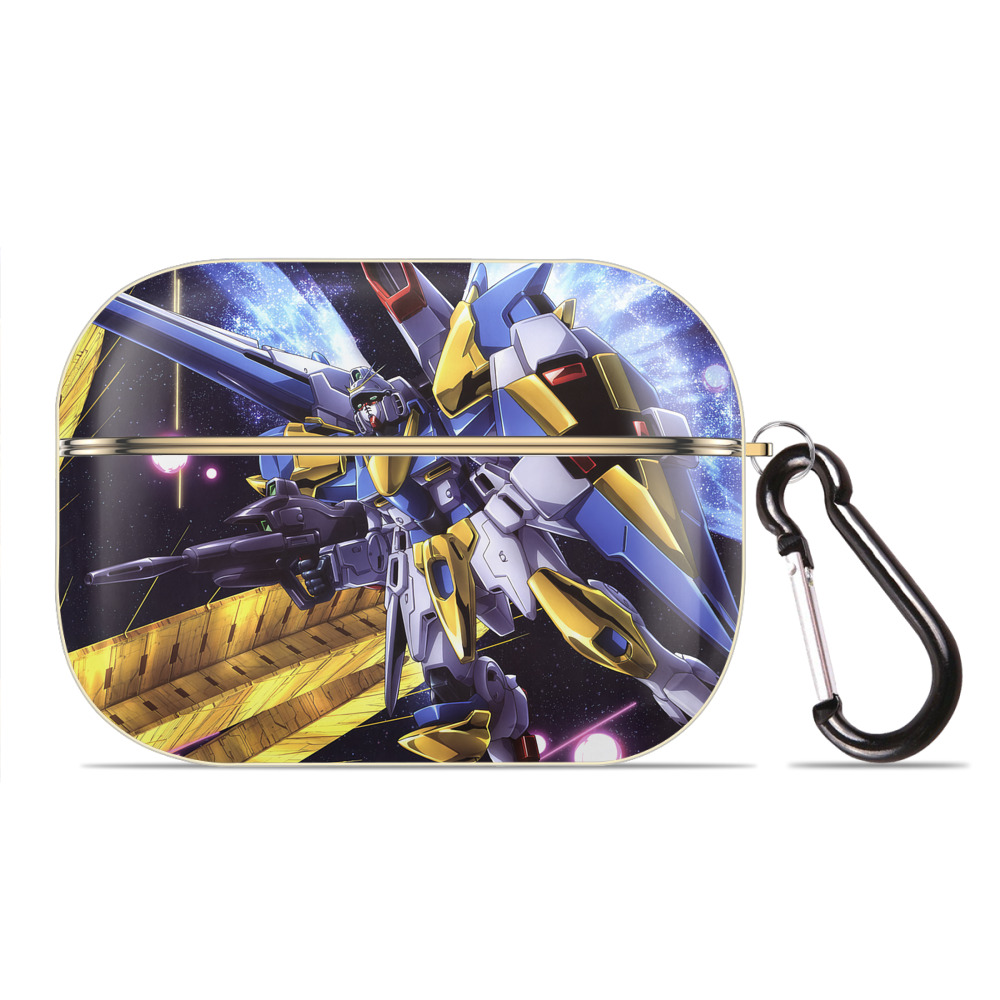 （画像用） 機動戦士ガンダム Mobile Suit Gundam 【AirPods Pro用】ハードシェル保護ケース｜耐衝撃・防指紋・カラビナ付き商品仕様