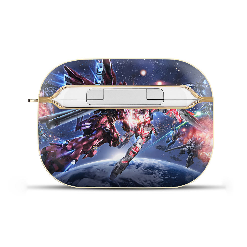 （画像用） 機動戦士ガンダム Mobile Suit Gundam 【AirPods Pro用】ハードシェル保護ケース｜耐衝撃・防指紋・カラビナ付き商品仕様