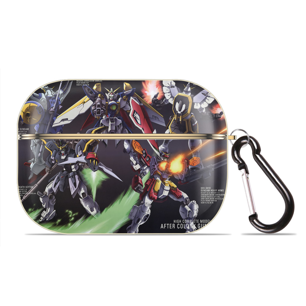 （画像用） 機動戦士ガンダム Mobile Suit Gundam 【AirPods Pro用】ハードシェル保護ケース｜耐衝撃・防指紋・カラビナ付き商品仕様