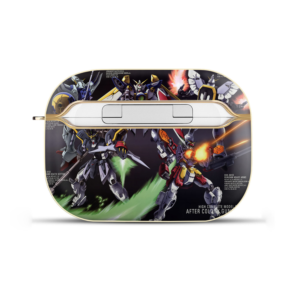 （画像用） 機動戦士ガンダム Mobile Suit Gundam 【AirPods Pro用】ハードシェル保護ケース｜耐衝撃・防指紋・カラビナ付き商品仕様