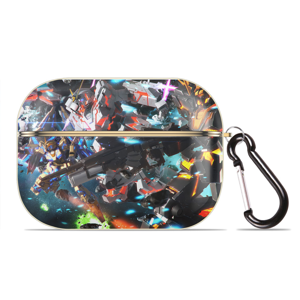 （画像用） 機動戦士ガンダム Mobile Suit Gundam 【AirPods Pro用】ハードシェル保護ケース｜耐衝撃・防指紋・カラビナ付き商品仕様