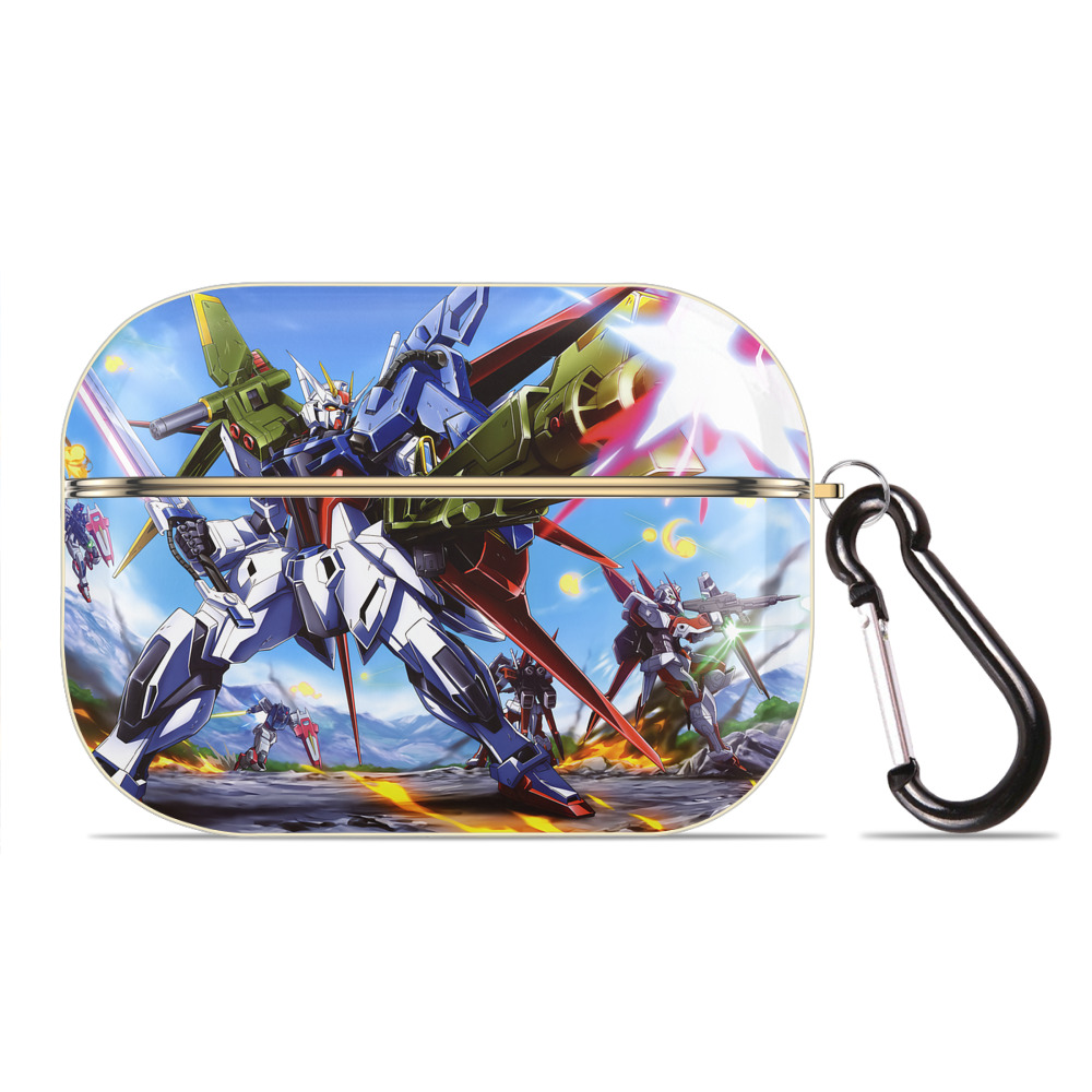 （画像用） 機動戦士ガンダム Mobile Suit Gundam 【AirPods Pro用】ハードシェル保護ケース｜耐衝撃・防指紋・カラビナ付き商品仕様
