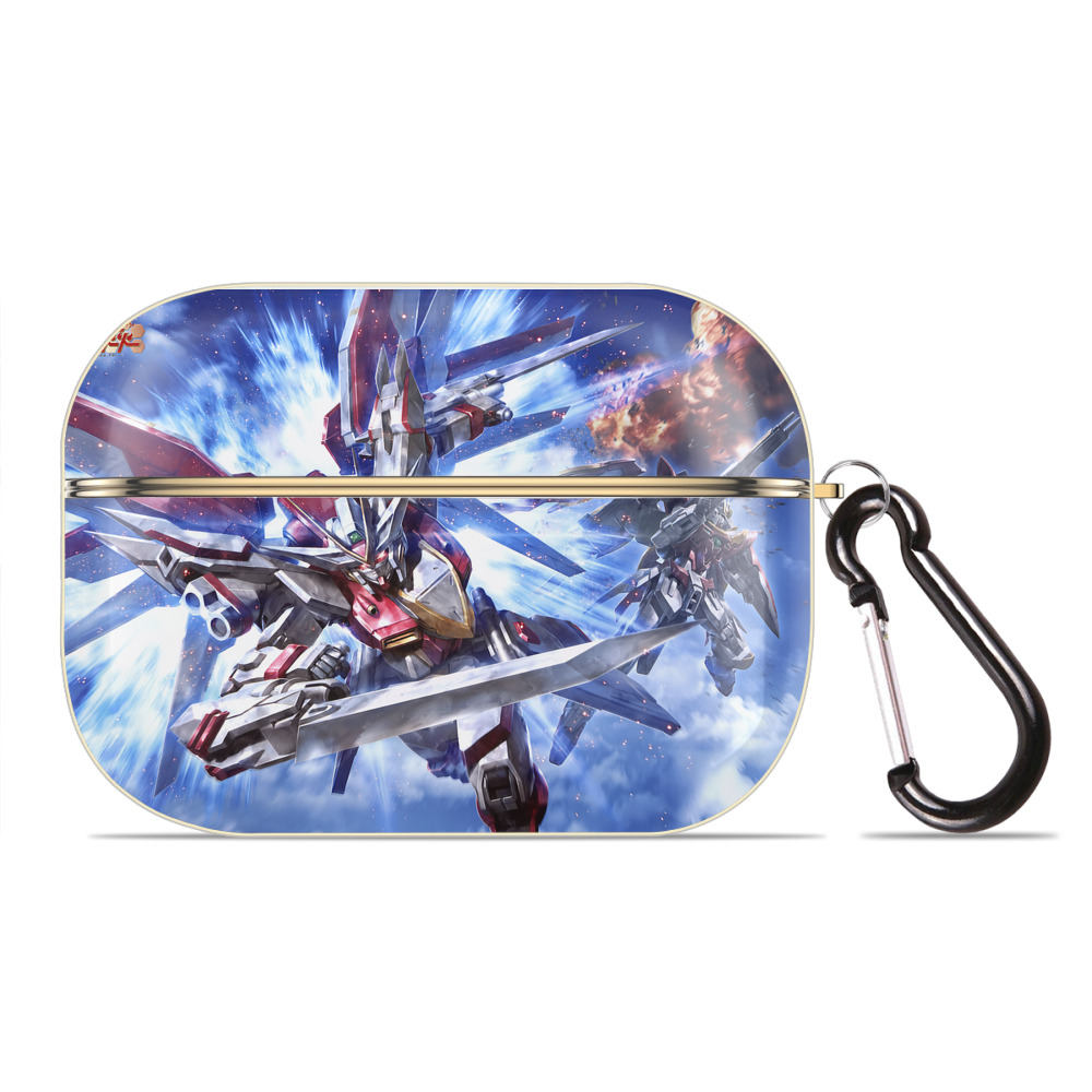 （画像用） 機動戦士ガンダム Mobile Suit Gundam 【AirPods Pro用】ハードシェル保護ケース｜耐衝撃・防指紋・カラビナ付き商品仕様