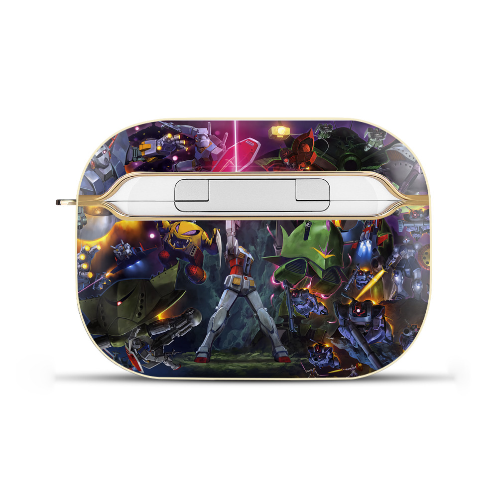 （画像用） 機動戦士ガンダム Mobile Suit Gundam 【AirPods Pro用】ハードシェル保護ケース｜耐衝撃・防指紋・カラビナ付き商品仕様