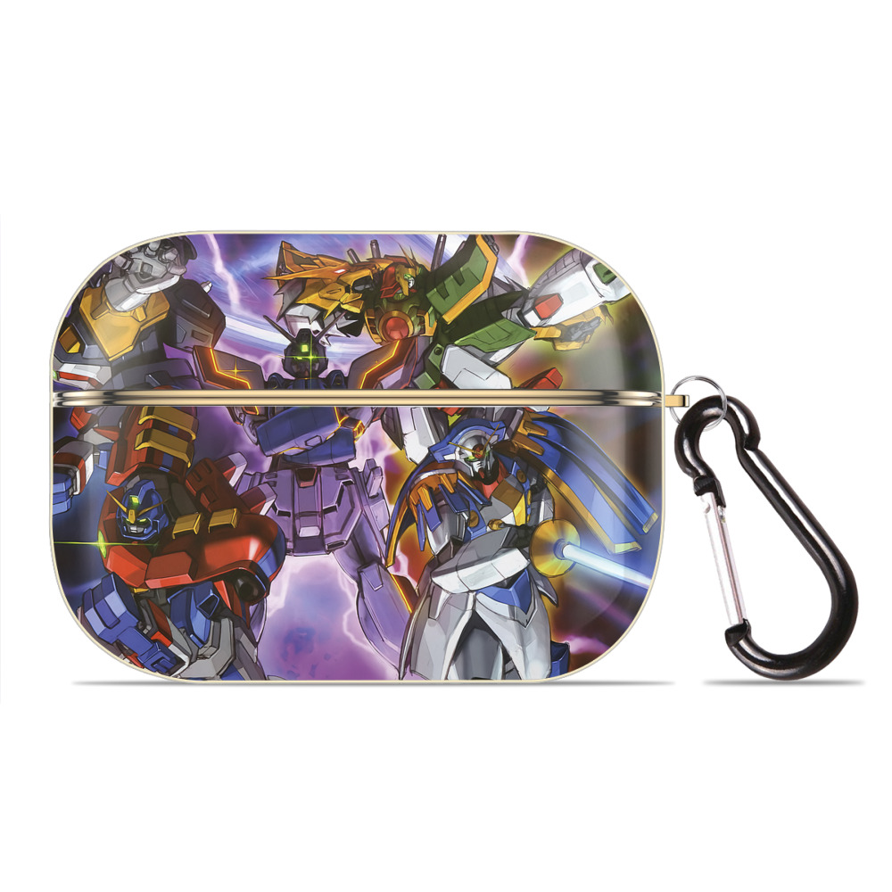 （画像用） 機動戦士ガンダム Mobile Suit Gundam 【AirPods Pro用】ハードシェル保護ケース｜耐衝撃・防指紋・カラビナ付き商品仕様