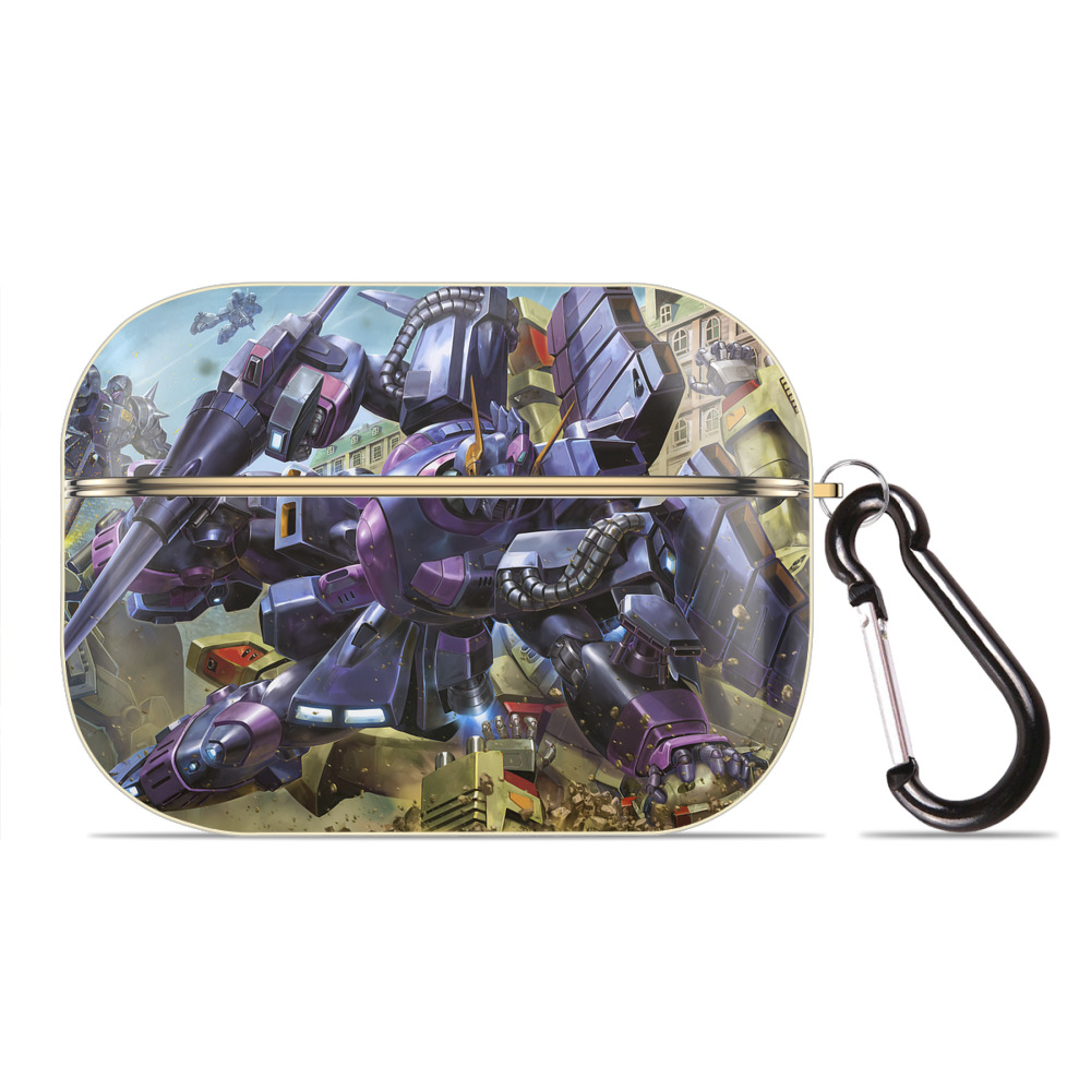 （画像用） 機動戦士ガンダム Mobile Suit Gundam 【AirPods Pro用】ハードシェル保護ケース｜耐衝撃・防指紋・カラビナ付き商品仕様