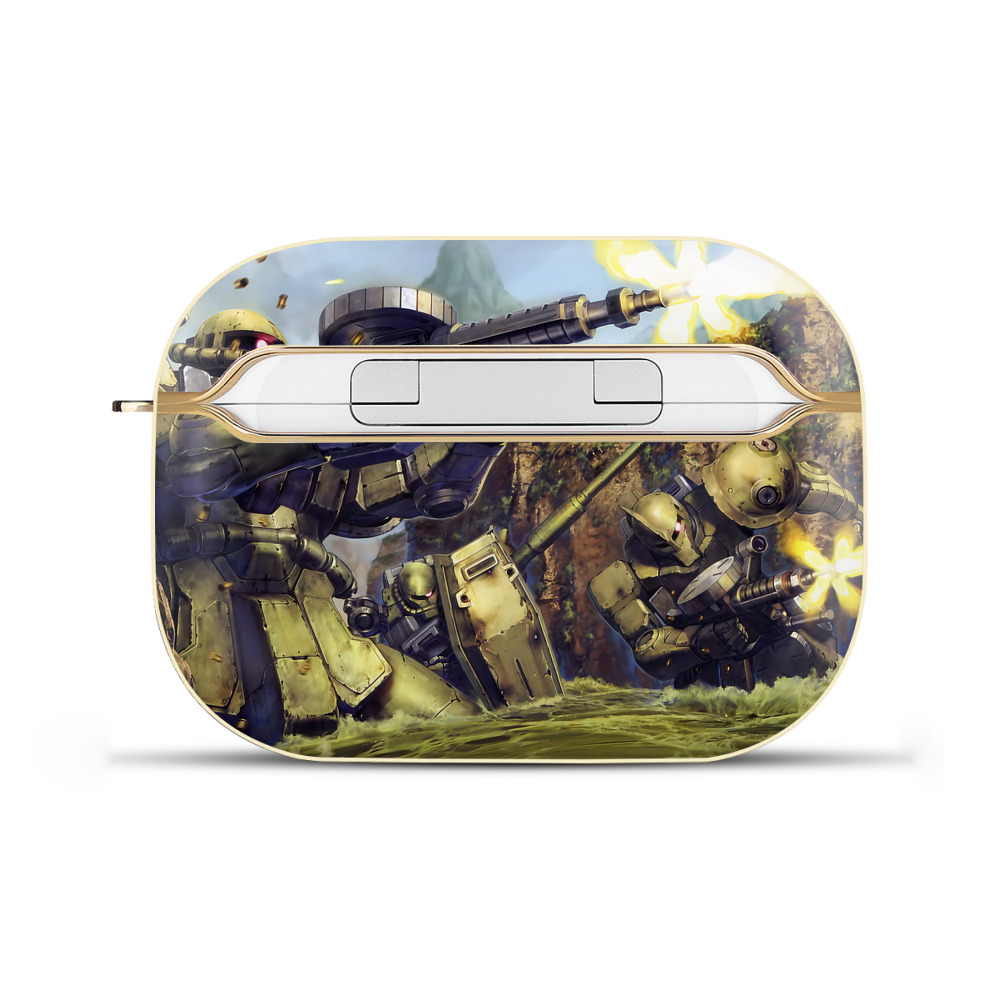 （画像用） 機動戦士ガンダム Mobile Suit Gundam 【AirPods Pro用】ハードシェル保護ケース｜耐衝撃・防指紋・カラビナ付き商品仕様