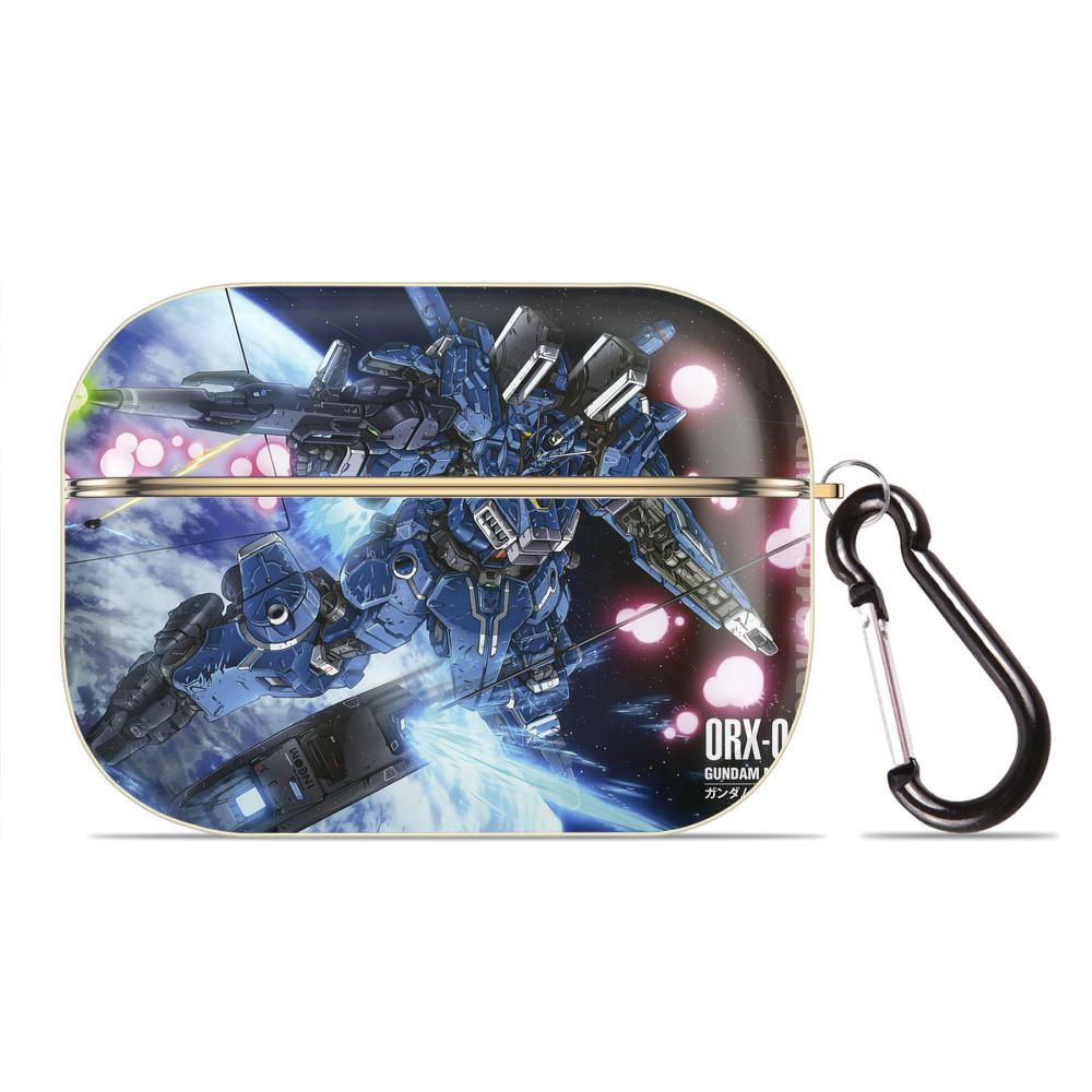 （画像用） 機動戦士ガンダム Mobile Suit Gundam 【AirPods Pro用】ハードシェル保護ケース｜耐衝撃・防指紋・カラビナ付き商品仕様