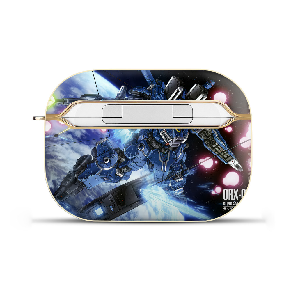 （画像用） 機動戦士ガンダム Mobile Suit Gundam 【AirPods Pro用】ハードシェル保護ケース｜耐衝撃・防指紋・カラビナ付き商品仕様
