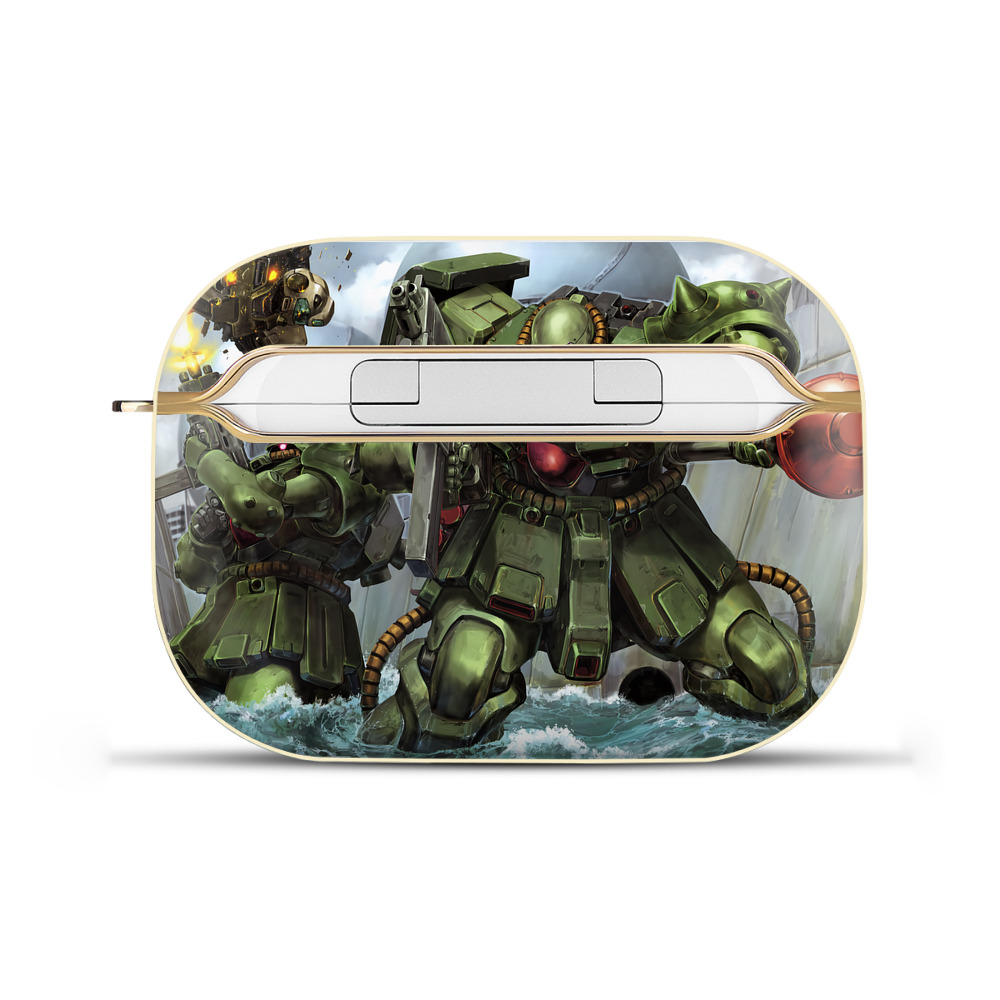 （画像用） 機動戦士ガンダム Mobile Suit Gundam 【AirPods Pro用】ハードシェル保護ケース｜耐衝撃・防指紋・カラビナ付き商品仕様