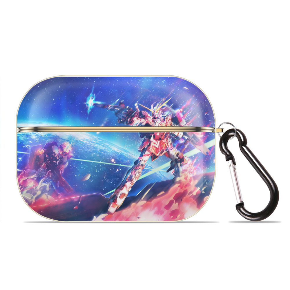 （画像用） 機動戦士ガンダム Mobile Suit Gundam 【AirPods Pro用】ハードシェル保護ケース｜耐衝撃・防指紋・カラビナ付き商品仕様