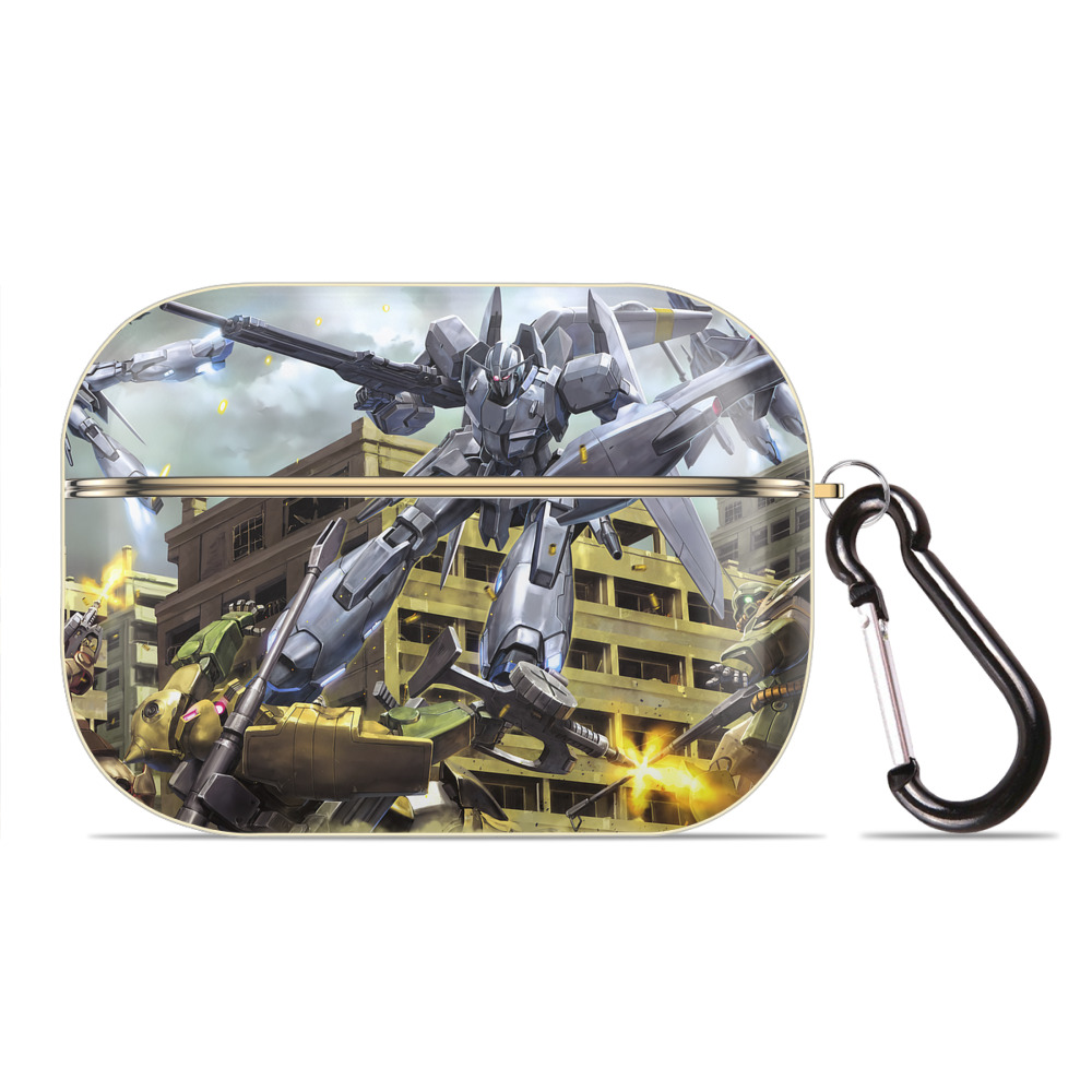 （画像用） 機動戦士ガンダム Mobile Suit Gundam 【AirPods Pro用】ハードシェル保護ケース｜耐衝撃・防指紋・カラビナ付き商品仕様