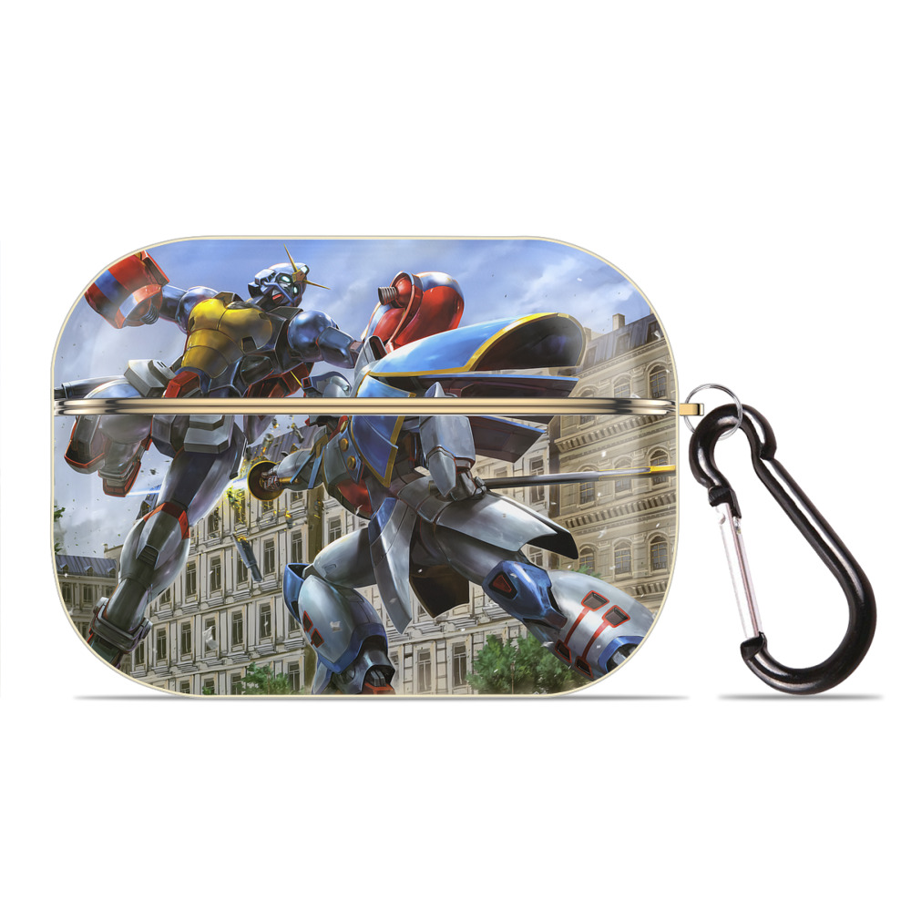 （画像用） 機動戦士ガンダム Mobile Suit Gundam 【AirPods Pro用】ハードシェル保護ケース｜耐衝撃・防指紋・カラビナ付き商品仕様