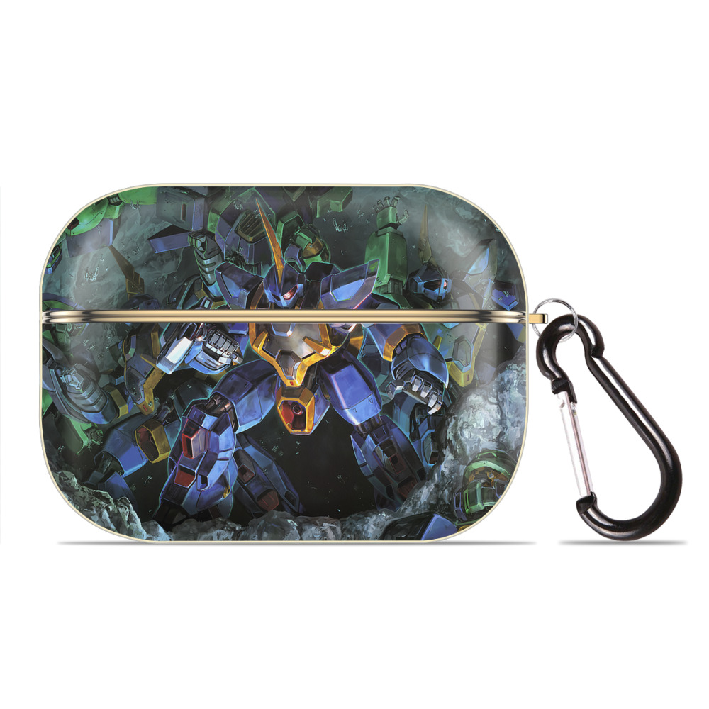（画像用） 機動戦士ガンダム Mobile Suit Gundam 【AirPods Pro用】ハードシェル保護ケース｜耐衝撃・防指紋・カラビナ付き商品仕様