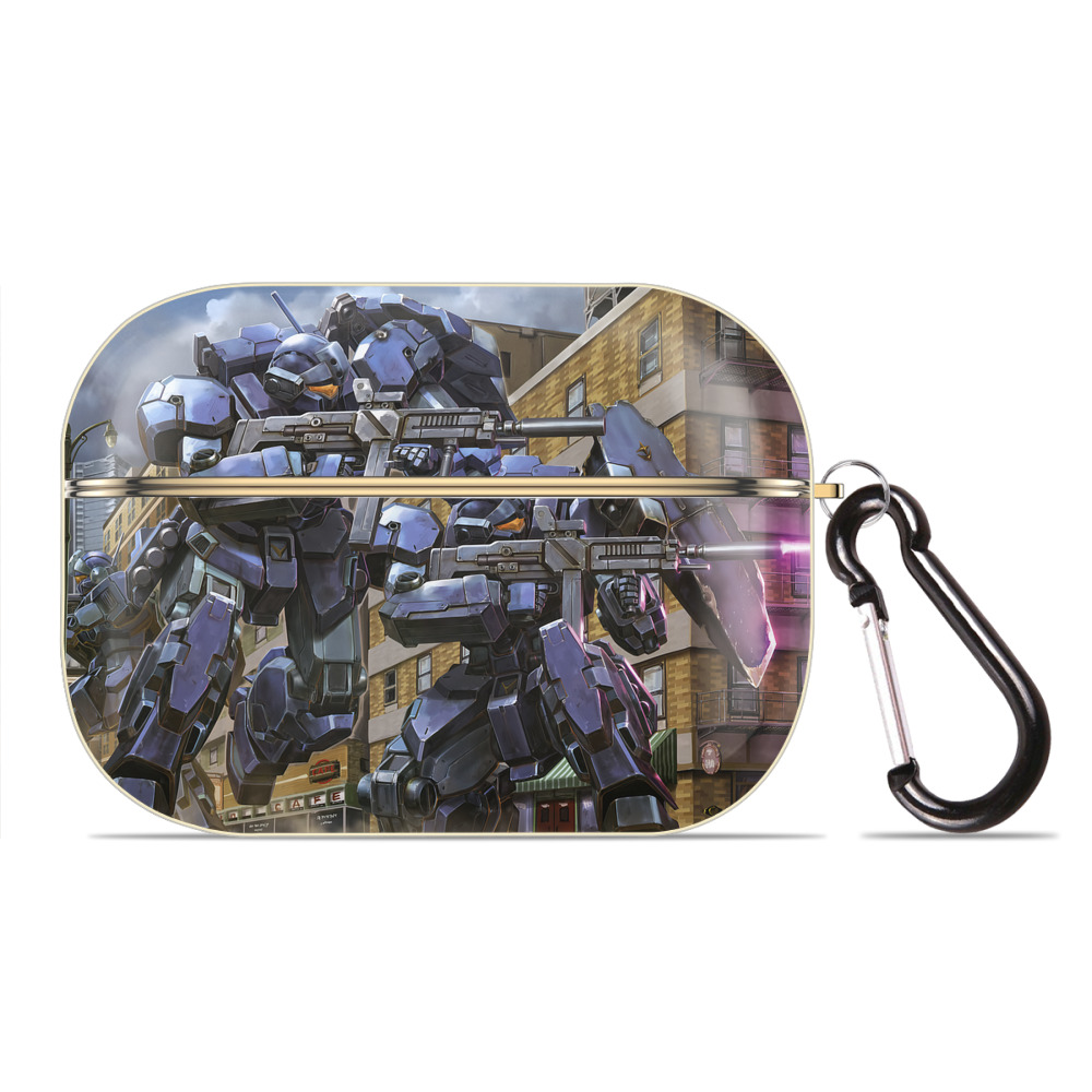 （画像用） 機動戦士ガンダム Mobile Suit Gundam 【AirPods Pro用】ハードシェル保護ケース｜耐衝撃・防指紋・カラビナ付き商品仕様