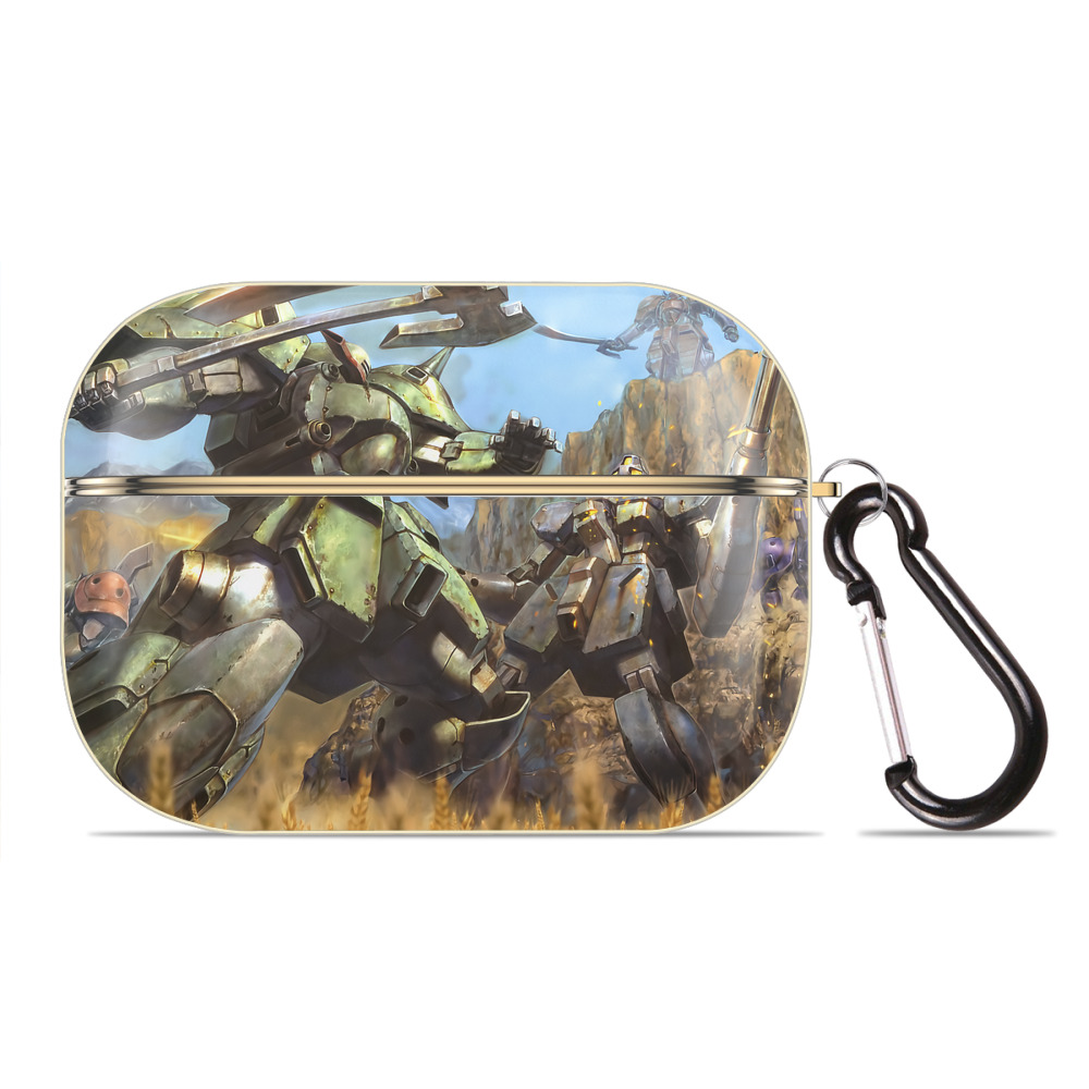 （画像用） 機動戦士ガンダム Mobile Suit Gundam 【AirPods Pro用】ハードシェル保護ケース｜耐衝撃・防指紋・カラビナ付き商品仕様