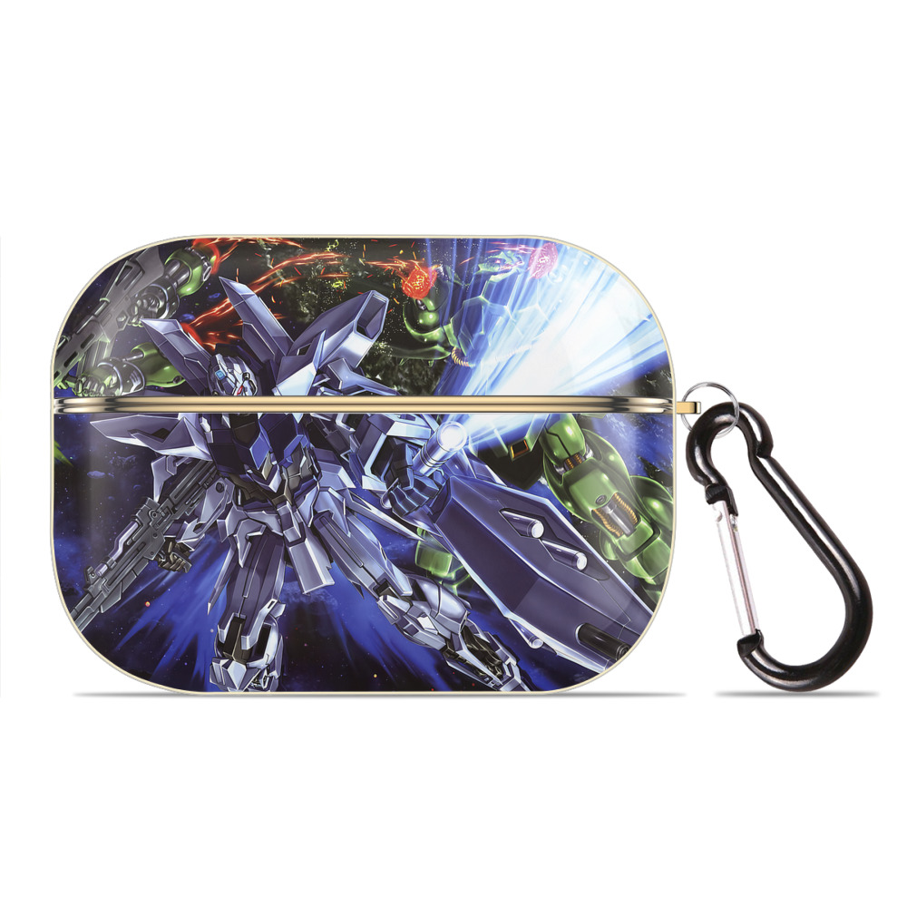 （画像用） 機動戦士ガンダム Mobile Suit Gundam 【AirPods Pro用】ハードシェル保護ケース｜耐衝撃・防指紋・カラビナ付き商品仕様