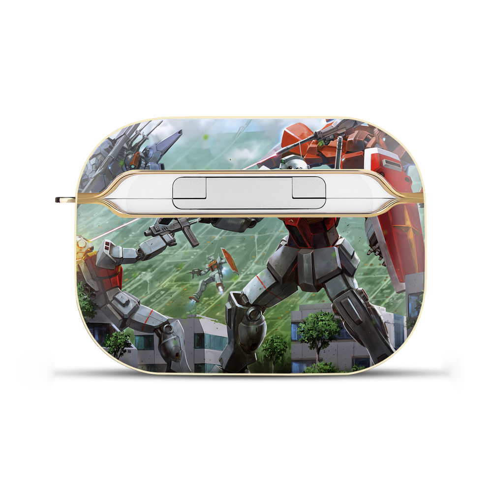 （画像用） 機動戦士ガンダム Mobile Suit Gundam 【AirPods Pro用】ハードシェル保護ケース｜耐衝撃・防指紋・カラビナ付き商品仕様