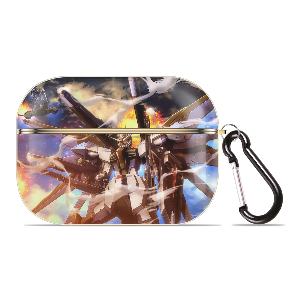 （画像用） 機動戦士ガンダム Mobile Suit Gundam 【AirPods Pro用】ハードシェル保護ケース｜耐衝撃・防指紋・カラビナ付き商品仕様