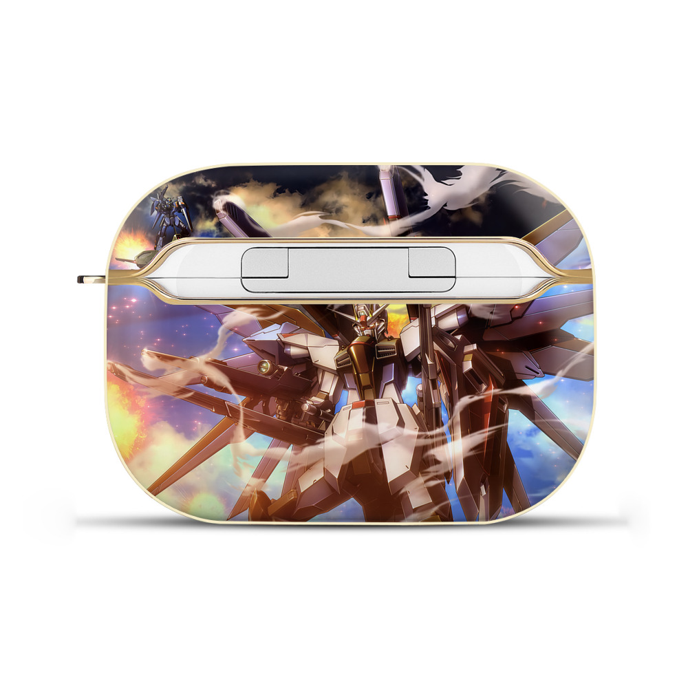 （画像用） 機動戦士ガンダム Mobile Suit Gundam 【AirPods Pro用】ハードシェル保護ケース｜耐衝撃・防指紋・カラビナ付き商品仕様